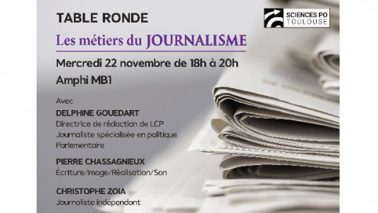 Les métiers du journalisme